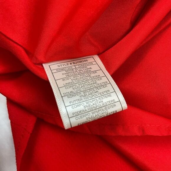 𝅺BB Dakota Walk On By Ruffle Dress in Red, size 8 - GUC - Picture 7 of 16